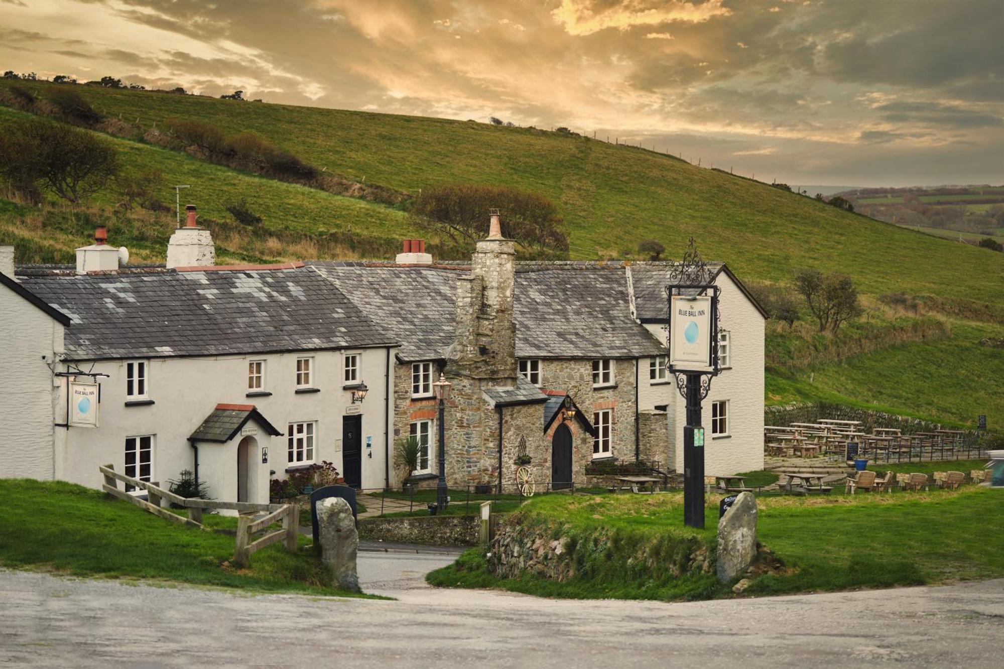 Blue Ball Inn Lynmouth Exterior foto